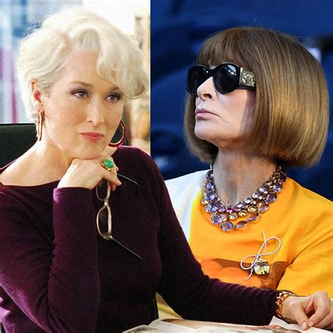 wintour il diavolo veste prada|anna wintour reaction to prada.